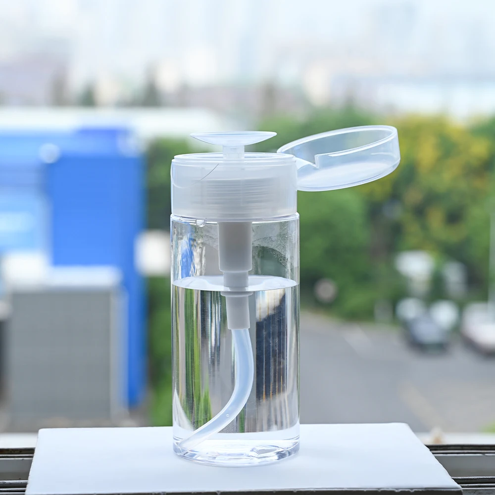 Многоразовый Прозрачный Пустой дозатор для ногтей 100/150/200 мл