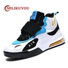 Баскетбольные кроссовки на липучке, дышащие, для мальчиков