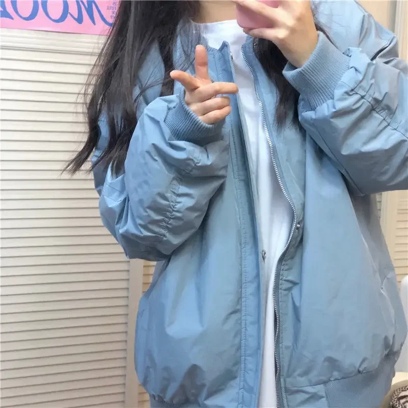 Женские бейсбольные пальто-авиаторы новые зимние женские куртки-бомберы