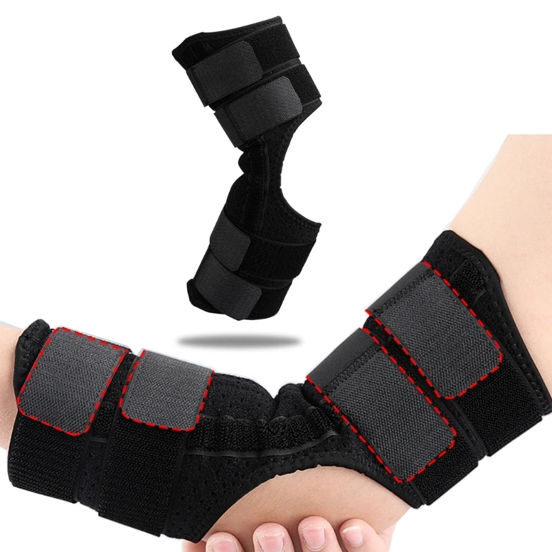 

1 Pc Elbow Brace Tennis Compression Sleeve Arm Wrap for Left Right Arm Tendonitis Support Strap for Men Women Sports Recovery