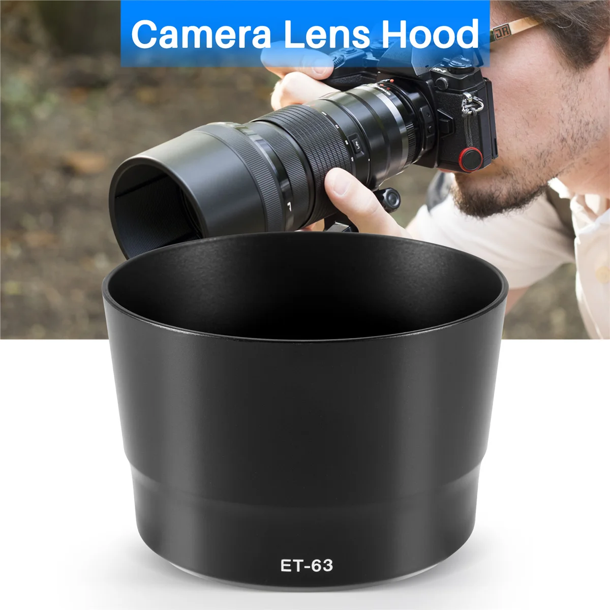 Бленда ET-63 для Canon EF-S 55-250mm f4-5.6 IS