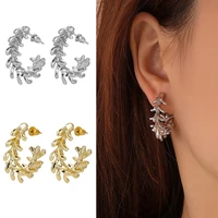 metal thorns hoop earrings retro barbed wire earrings ladies gifts party jewelry accessories
