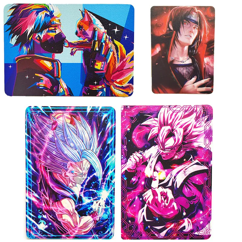 

Naruto Hatake Kakashi Uchiha Itachi Anime Character Metal Card Christmas Birthday Gift Cartoon Children's Toys Board Game Toys