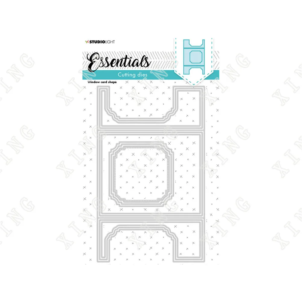 

Handmade Diy Scrapbooking Photo Album Crafts Decoration Cut Stencils Arrival in 2022 Newest Window Cardshape Metal Cutting Dies