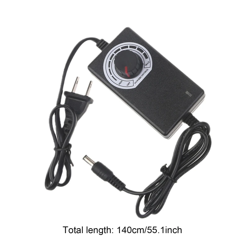 AC 100-240V to DC 4V-12V 2A 5 5x2 1mm Регулируемый адаптер питания для 12V вентилятор светодиодная