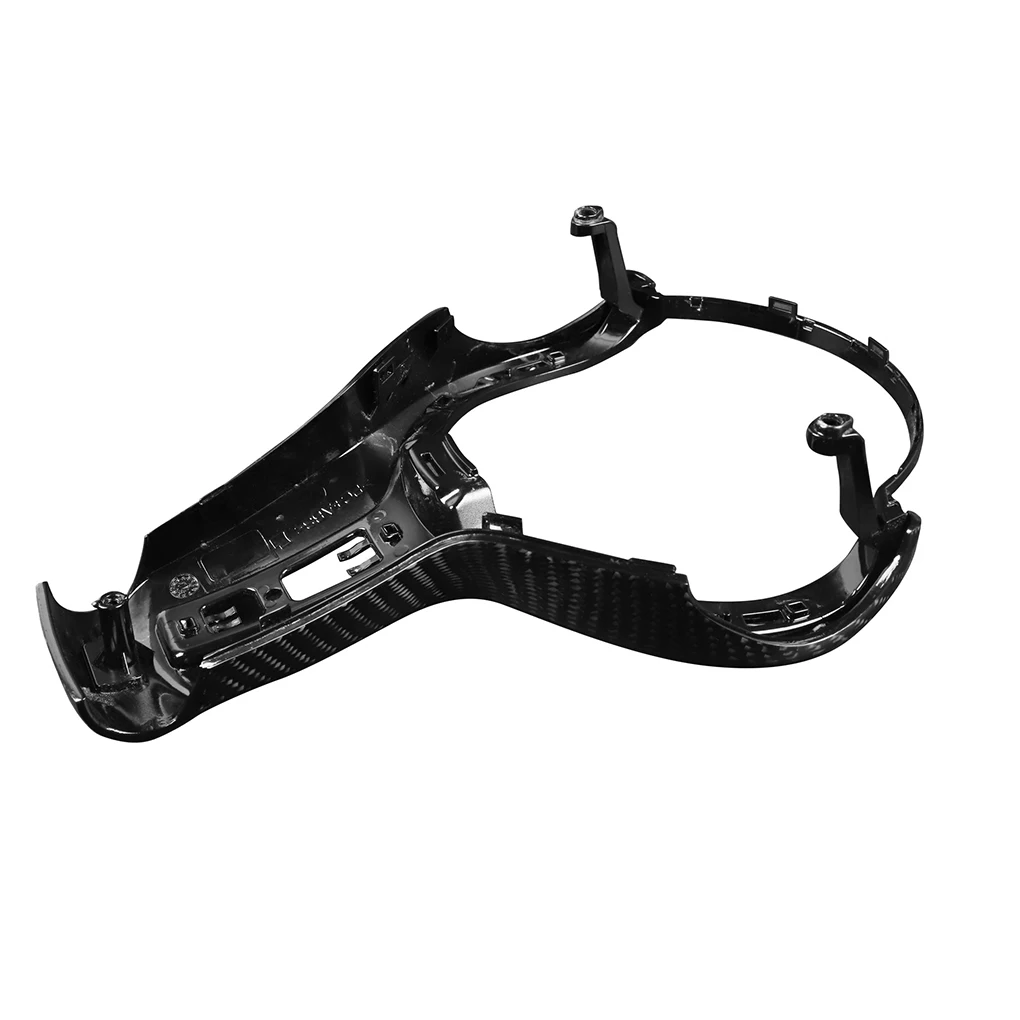 

Steering Wheel Trim Sports Style Carbon Fiber Waterproof Anti-skidding Protective Cover Perfect Matching Unique Design
