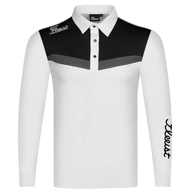 Golf Tee Shirt Designer PCs Rounding Male Long Sleeved T-shirt Golf Men's Wear Cloth