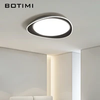 modern black ceiling lights for bedroom 50cm golden simple rooms lamp white study room luminaires remote control dining light