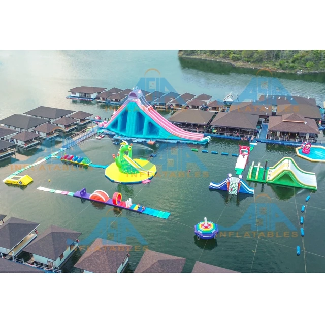 

Inflatable Water Adventure Park Marina Station Inflatable Aqua Park Playground