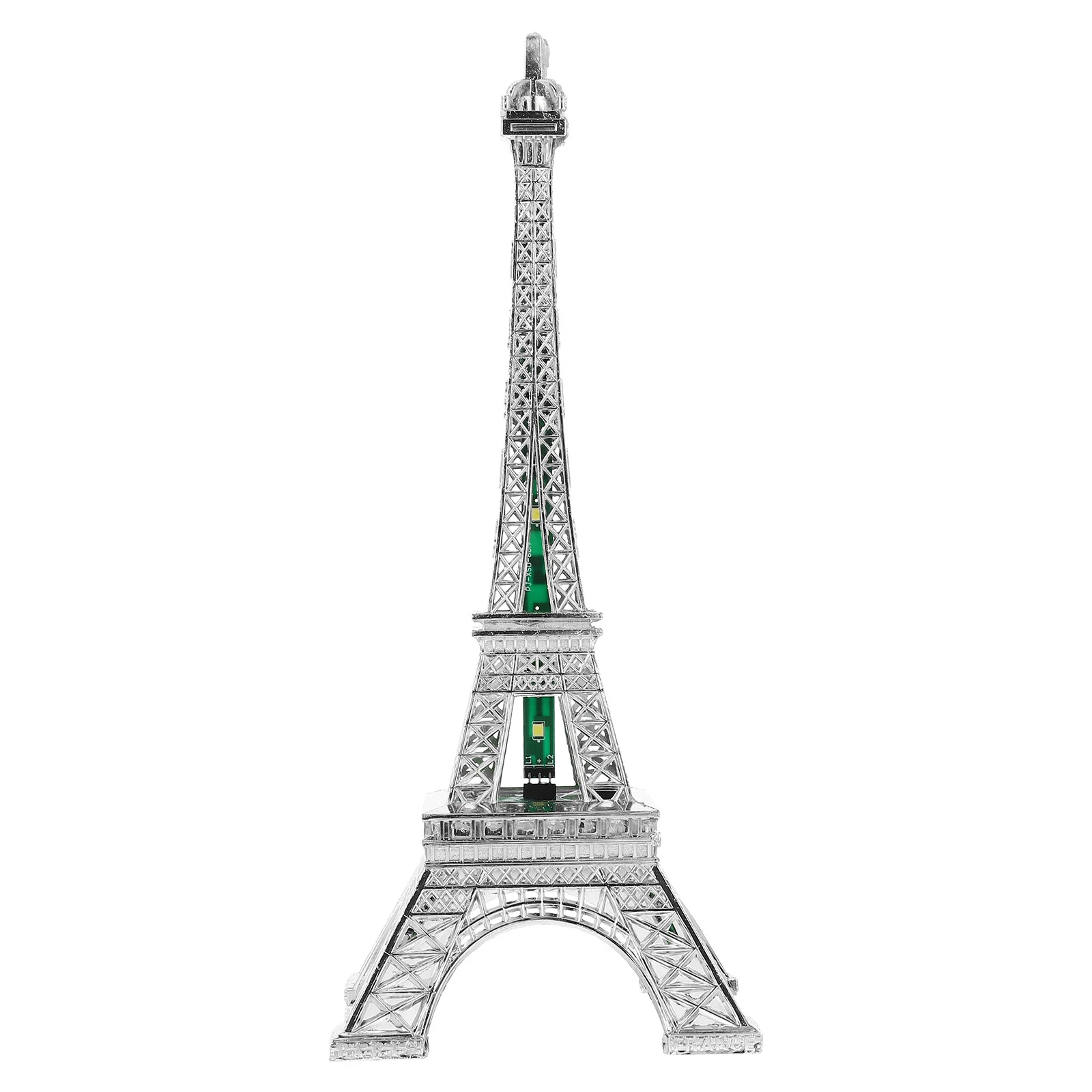 

Eiffel Tower Prop Alloy Figurine Architecture Bedroom Decor Sculpture Decorative Metal Craft Unique