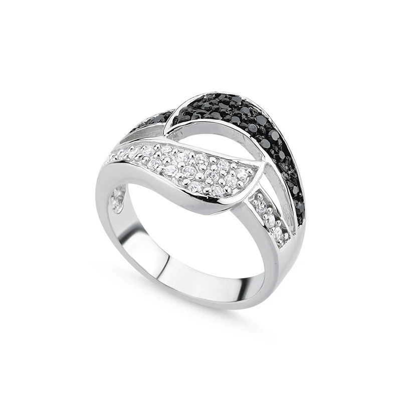 

Silver 925 Sterling Zircon Stone Ring