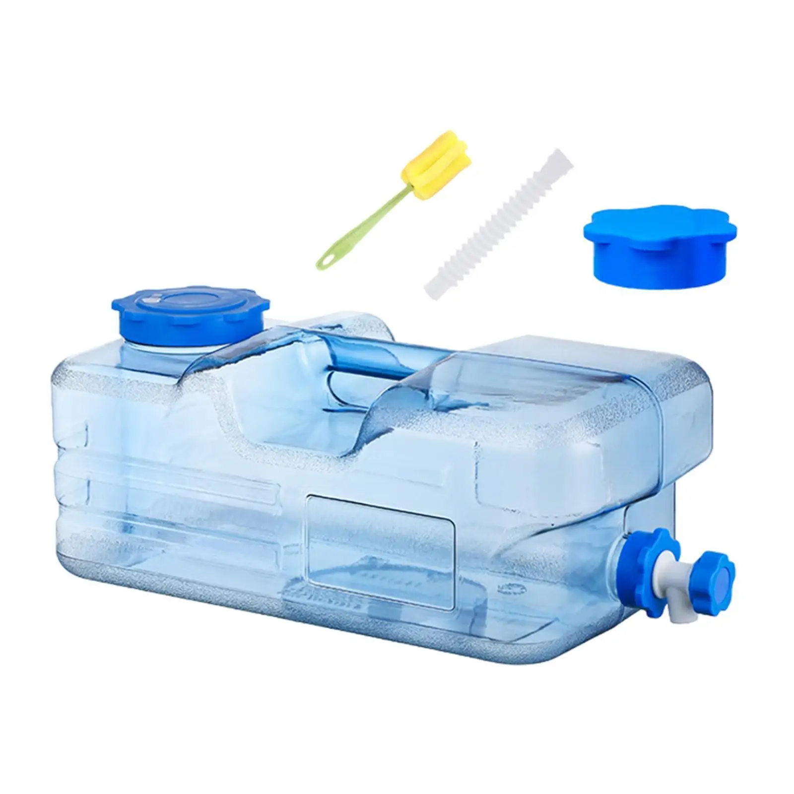 Контейнер для воды кемпинга переноска 15 л портативный со сменной крышкой