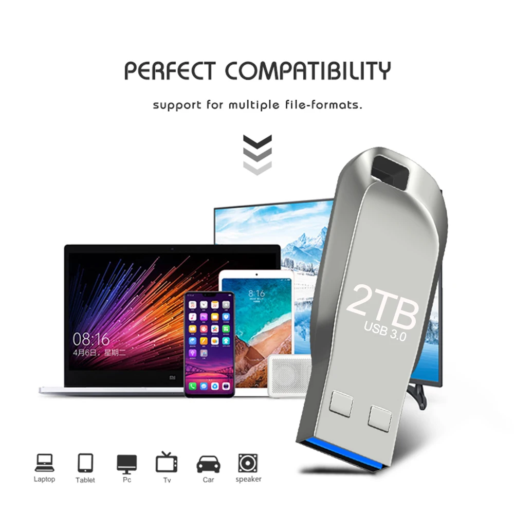 USB 3 0 высокоскоростной флэш-накопитель металлический водонепроницаемый