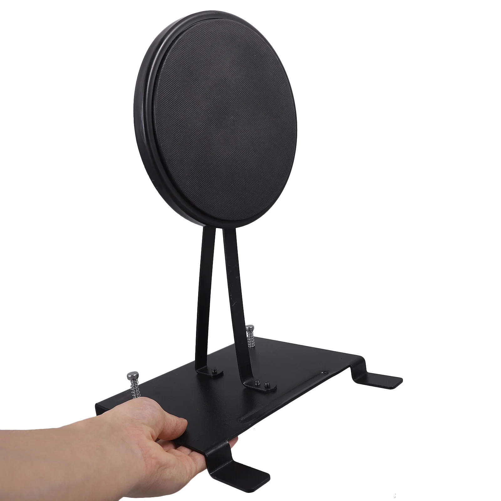 Тренажер для ударных барабанов двойная педальная накладка тренировочная база