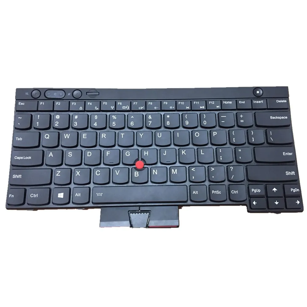 New for Laptop LENOVO IBM T430 X230 X230T X230I T530 W530 US English Keyboard Backlit 04W2406