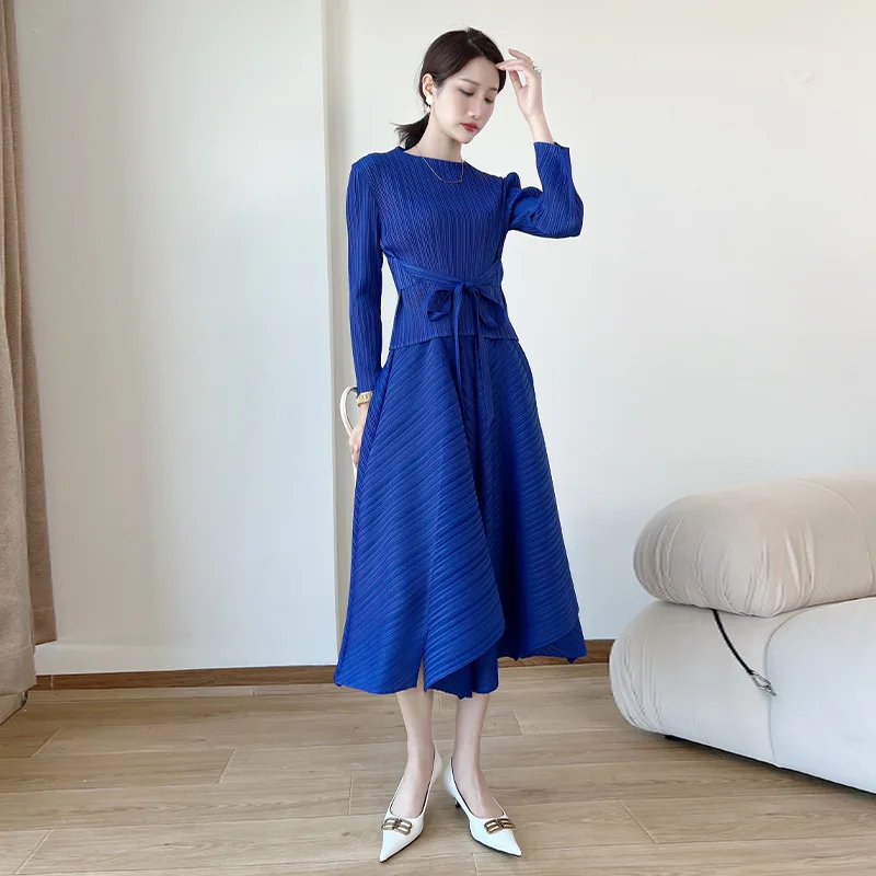 Женский повседневный комплект одежды миаке весенний свободный универсальный