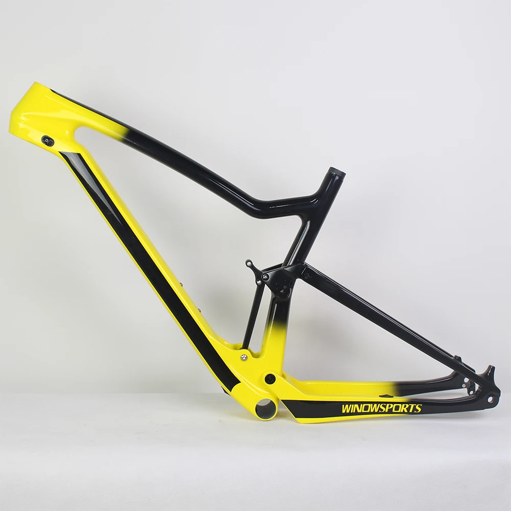 Карбоновая рама Winowsports MTB 29er*2 3 дюйма BB92 дорожная для горного велосипеда 100 мм UD