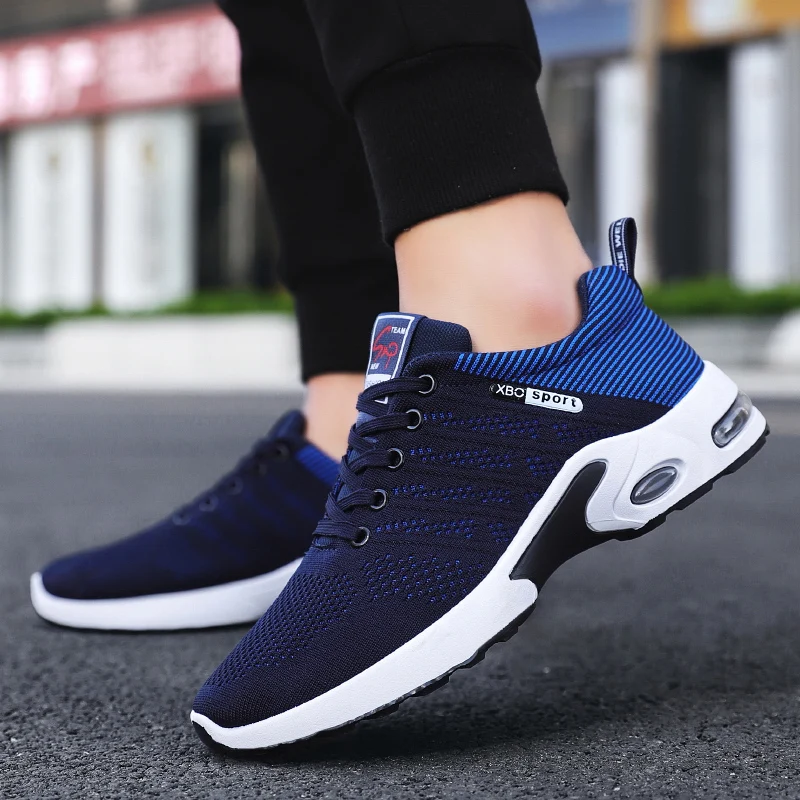 New Air Cushion Running Shoes Men Sneakers Women Sport Shoes Mesh Breathable Jogging Trainers Men Fashion Athletic Sneakers Men