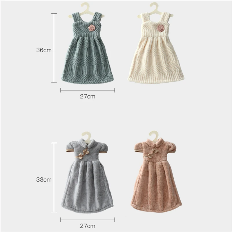 

Милая Толстая искусственная кожа с вешалкой кухонная тряпка для мытья посуды подвесное Стираемое полотенце впитывающий бытовой платок тка...