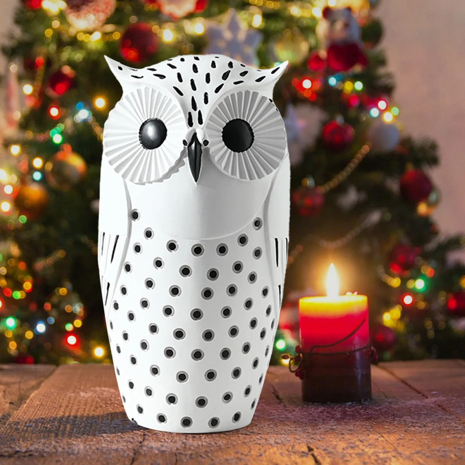 

Простые домашние украшения для гостиной, офиса, кабинета, выставочного зала, мягкое украшение, Сова, парикмахер, снежинка, украшение