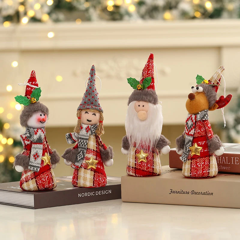 

Christmas decoration creative bells old man pendant Christmas tree small hanging