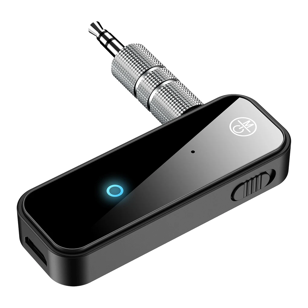 

Bluetooth 5 0 Adapter 3 5mm Interface Bluetooth Receiver Transmitter Wireless Media Audio Adapter