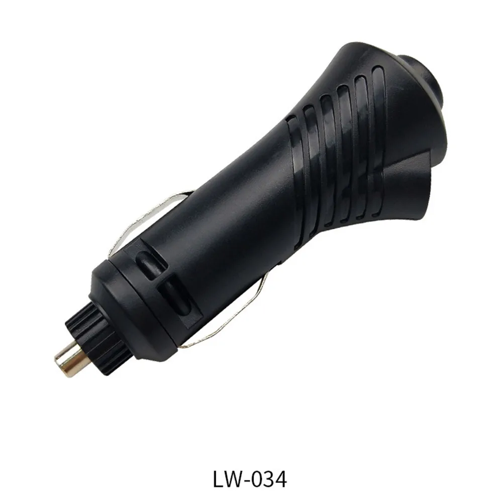 

Car Plug Plastic With Switch Metal 18w Auto Cigarette Lighter Car Plug Outlet Cigar Lighter Plug Japanese Korean