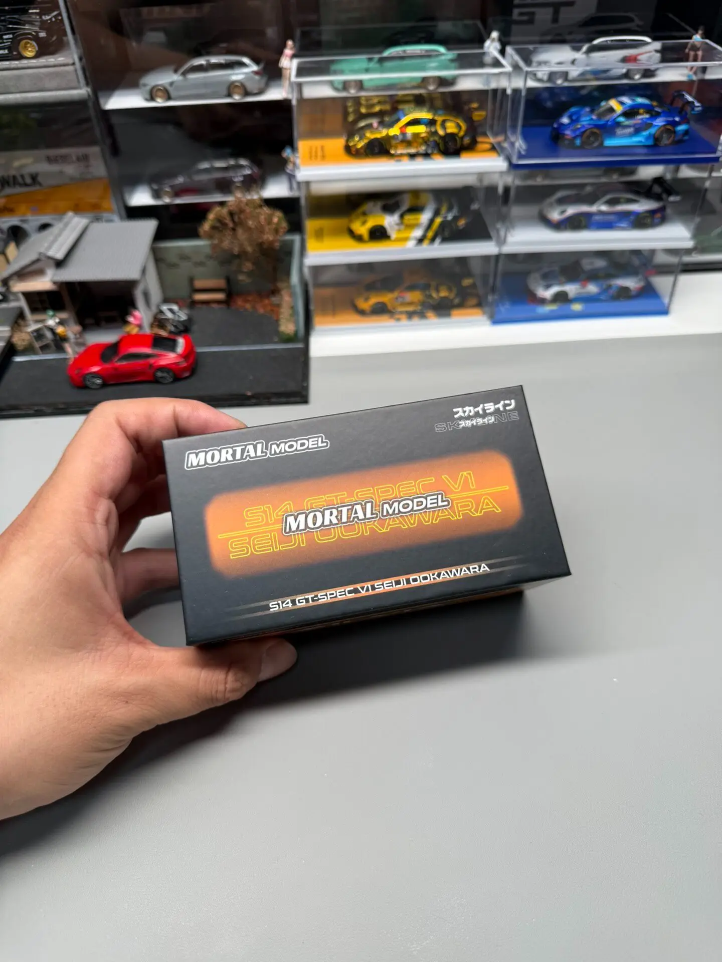 Металлическая модель автомобиля Diecast MM в масштабе 1:64 S14 GT-SPEC V1 SEIJI OOKAWARA (art.: 3920dc84a83fa) - 3920dc84a83fa