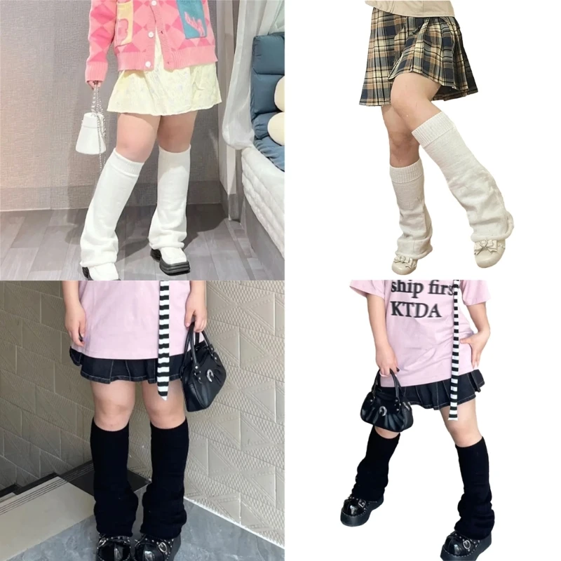 

Womens Warm Socks Knitting Ankle High Cosplays Stockings High Boot Calf Sleeve DropShip