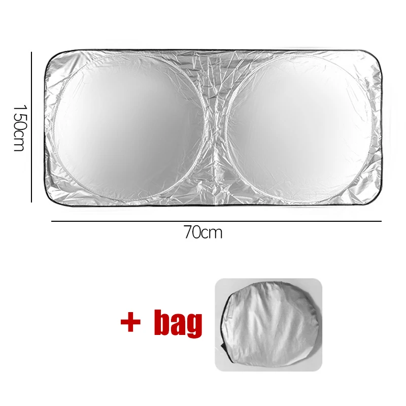 

Солнцезащитный козырек для автомобиля, складной, для лобового стекла, защита от УФ-излучения, аксессуар для авто