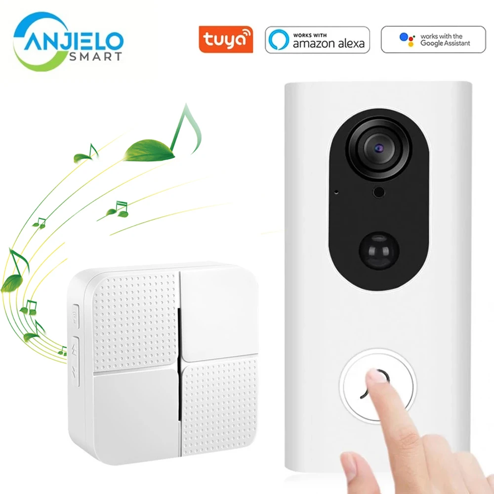 

WiFi Wireless Video Doorbell Tuya Smart Home 960P Camera Outdoor Wireless Video Intercom For Home Wireless Call Street Door Bell