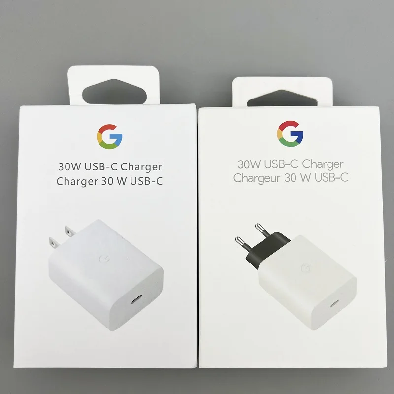 

For Google 30W Fast Charger EU/US/UK Quick Charging Travel Adapter Usb C To Type C Cable For Pixel 7 6 5 Pro 6A 5A 4A 3 XL