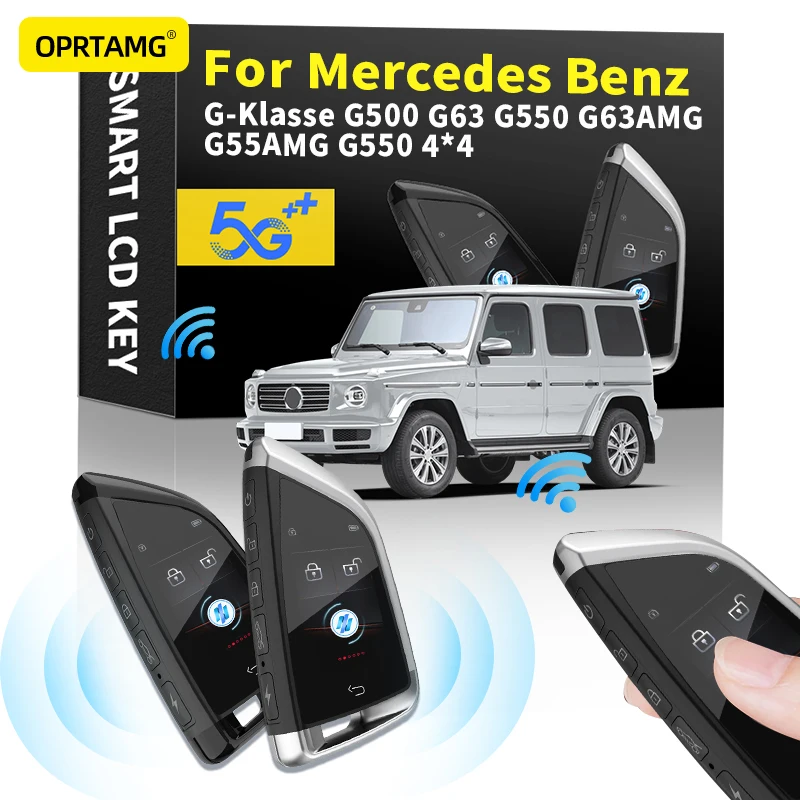 

Car smart LCD key accessories For Mercedes Benz G-Klasse G500 G63 G550 G63AMG G55AMG 4*4 2000 2001 2002-2018 2019 2020 2021 2022