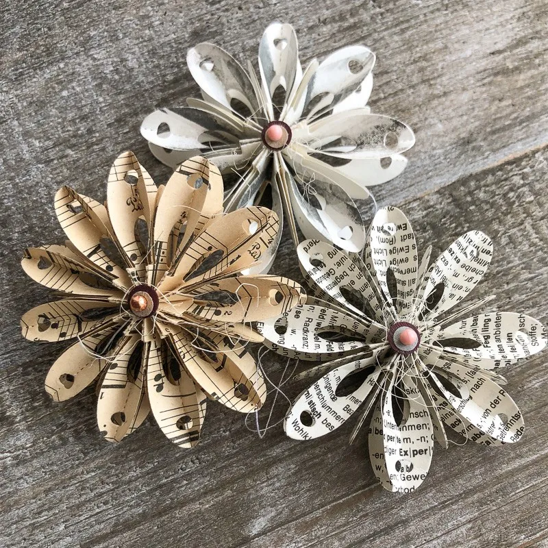 

Новый складной Цветочный декор металлические режущие штампы искусственная бумага/фото карты тиснение штампы