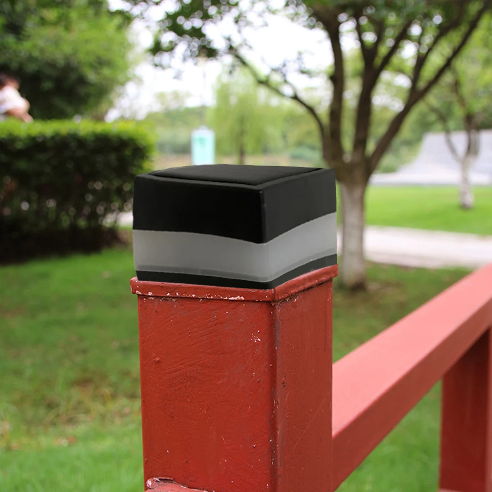 Водонепроницаемый уличный фонарь на солнечной батарее садовый для столбов IP44