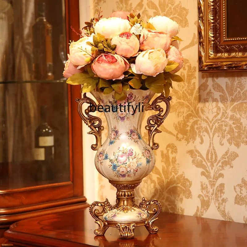 

Vase Home Floral Creative Simulation Floral Ornaments