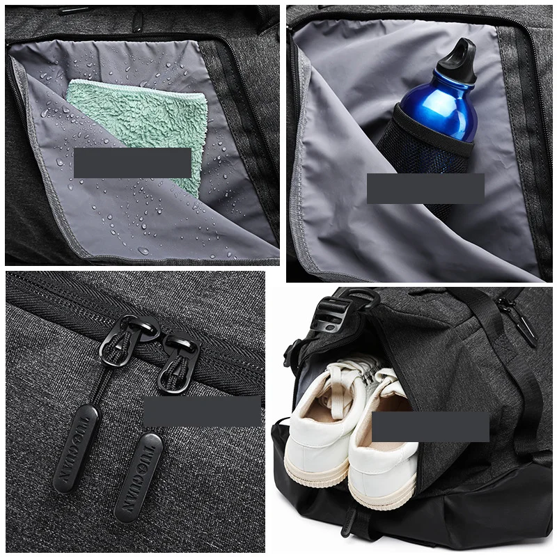 Складная спортивная сумка большой емкости, сумка для йоги и фитнеса, женская и мужская сумка для путешествий, рюкзак для спорта на открытом ... от AliExpress RU&CIS NEW