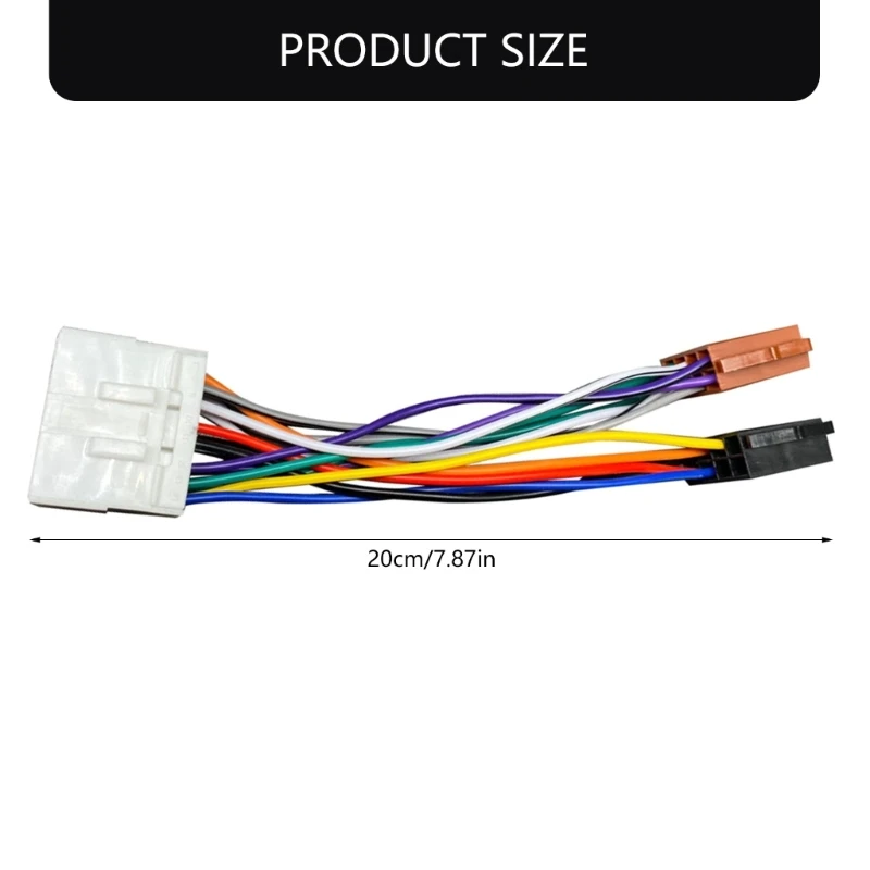 Автомобильный стереокабель 14-контактный кабель для звукового кабеля четкой