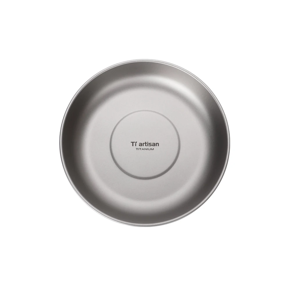 

Spoon Frying Pan Storage Sack Lightweight Mini Non-stick Outdoor Portable Tableware Titanium Camping Plate Durable