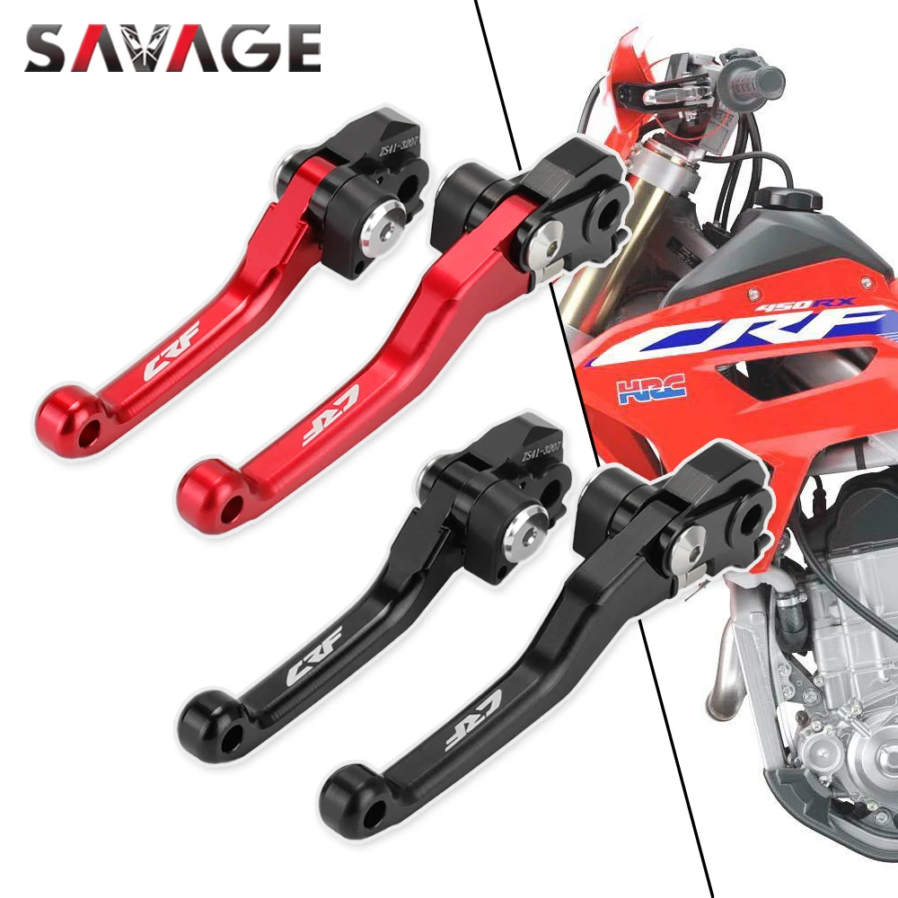 Pivot Brake Clutch Levers For HONDA CRF450R CRF450RX 2021 2022 CRF 450 R RX Motorcycle Accessories Dirt Pit Bike CNC Handles
