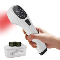 laser therapy device for pain relief joint knee shoulder back lllt physiotherapy 808nm 650nm handy cure device for human pet