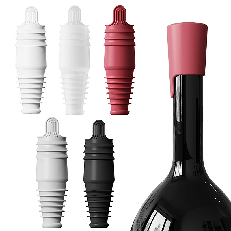 Силиконовые Пробки Для Вина Многоразовые Колпачки Бутылок Игристого Герметики