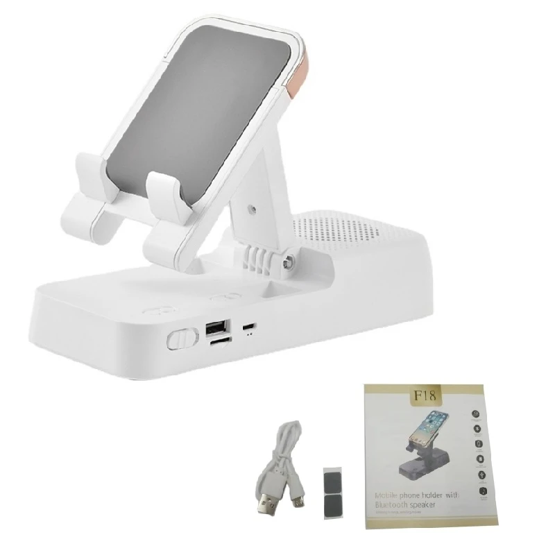 

Multifunctional Bluetooth-Compatible Cellphone Holder Speaker Dock for 12Pro
