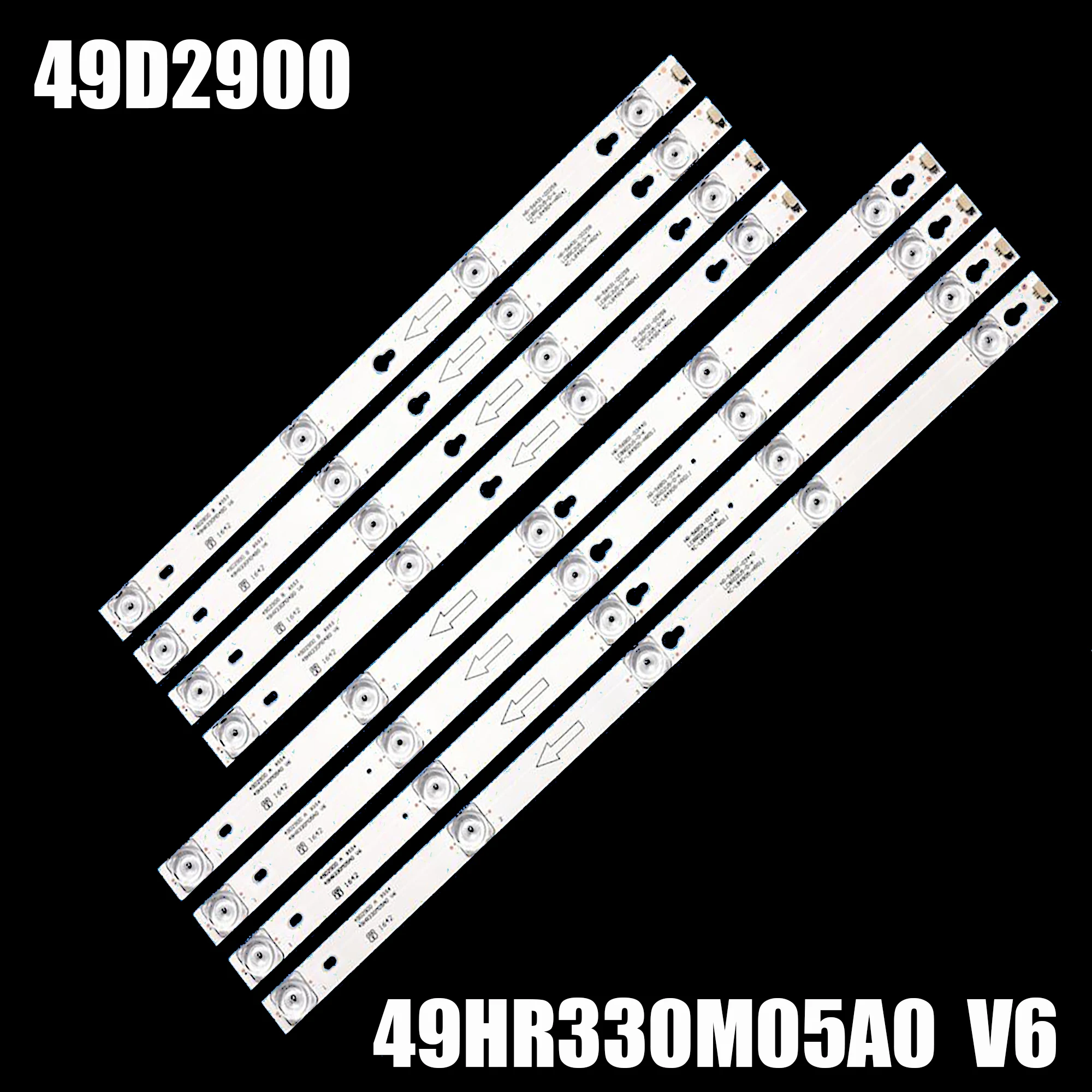 64 шт. Светодиодная лента для подсветки для Toshiba 49L2600 L49S4900fs 49U7800 49P2US 49L2900 49S405 49S403 49D2900 D49A620U tot_49 _ d2900