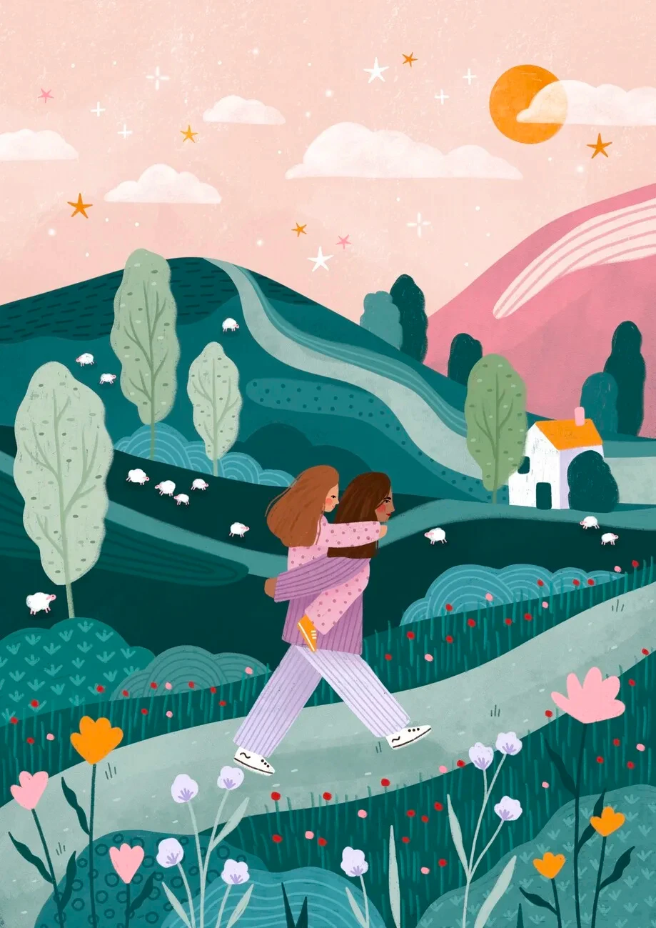 

Абстрактный цветочный постер на холсте