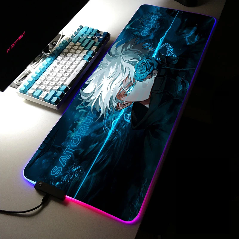 

Игровой коврик для мыши с RGB-подсветильник кой, размер XXL