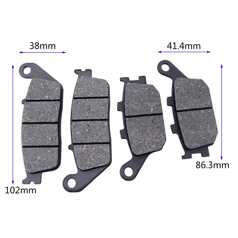 1 комплект для Honda VT1100 Shadow VT 1100 95-17 VT1300 Fury VTX 1300 Retro VRX400 1996 CBF500 2004 мотоциклетные