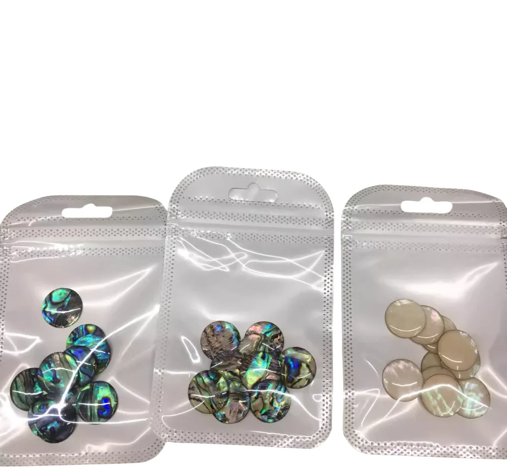 Клейкие ювелирные аксессуары-капельницы инкрустированные круглыми ракушками