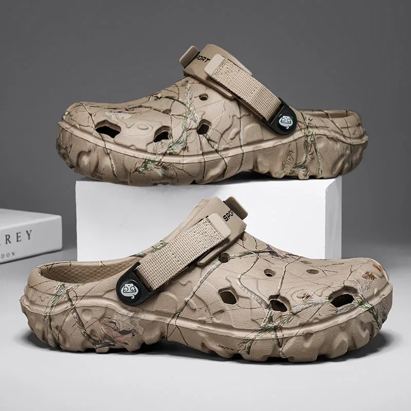 MAEDEF Мужская обувь пляжные сандалии повседневные тапочки для пар шлепанцы из ЭВА