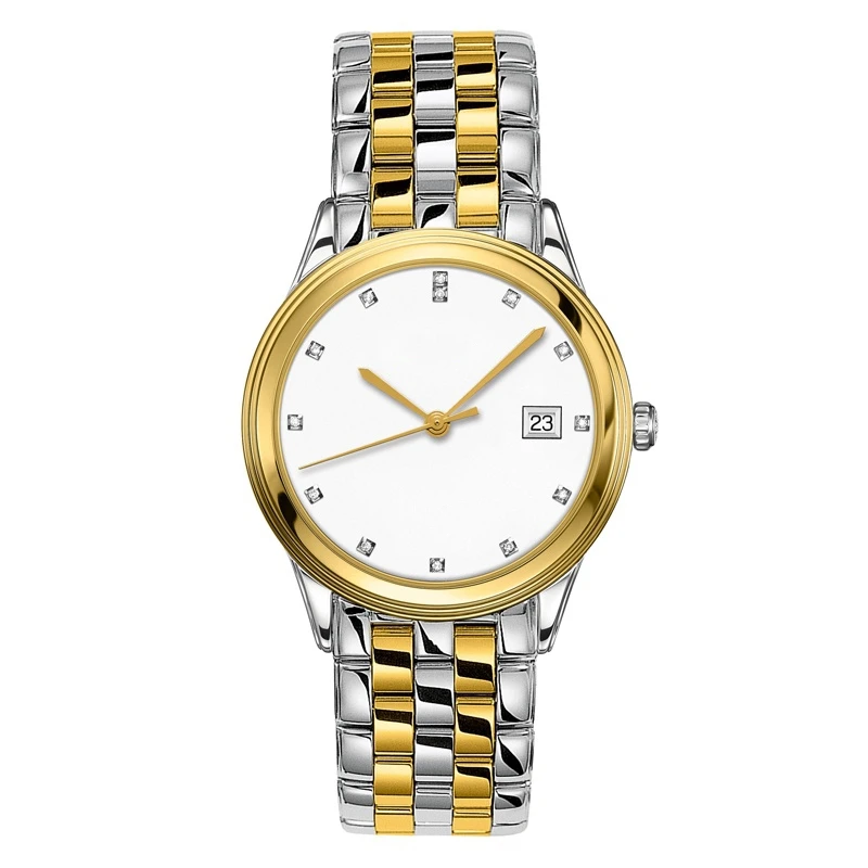 

Механические Автоматические Мужские часы с военным флагом, золотые